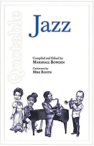 Tapa de Quotable Jazz (Quotable Books)