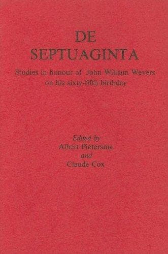 Tapa de De Septuaginta