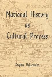 Tapa de National History As Cultural Process