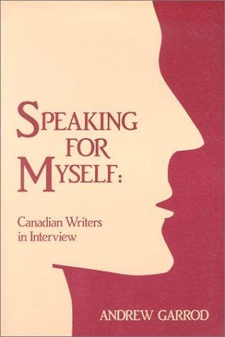 Tapa de Speaking for myself
