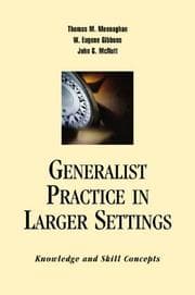 Tapa de Generalist practice in larger settings