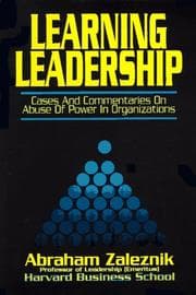 Tapa de Learning leadership