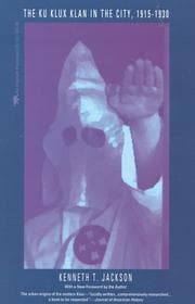 Tapa de The Ku Klux Klan in the city, 1915-1930