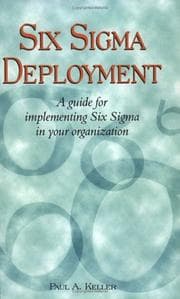 Tapa de Six Sigma Deployment