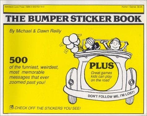 Tapa de The bumper sticker book
