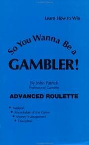 Tapa de So You Want to Be a Gambler