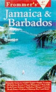 Tapa de Frommer's Jamaica & Barbados