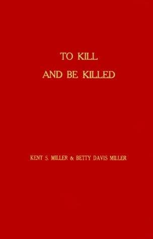 Tapa de To kill and be killed