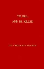 Tapa de To kill and be killed