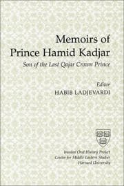 Tapa de Memoirs of Prince Hamid Kadjar