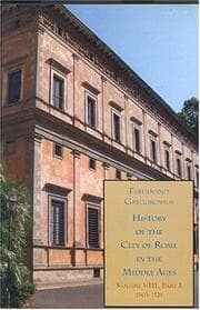 Tapa de History of the City of Rome in the Middle Ages, Vol. 8, 1503-1534