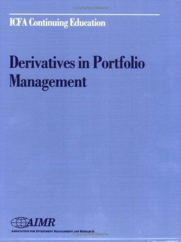 Tapa de Derivatives in portfolio management