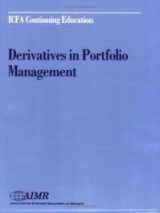 Tapa de Derivatives in portfolio management