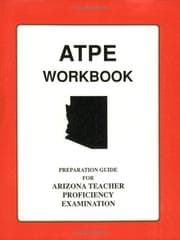 Tapa de Arizona Teacher Proficiency Examination Workbook