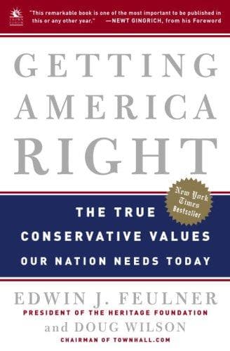 Tapa de Getting America right