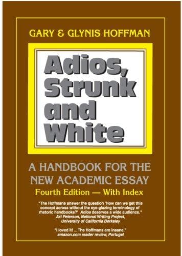 Tapa de Adios, Strunk and White