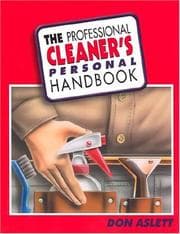 Tapa de The Professional Cleaner's Personal Handbook