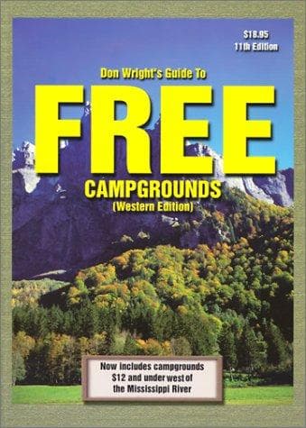 Tapa de Don Wright's Guide to Free Campgrounds