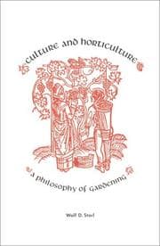 Tapa de Culture and Horticulture