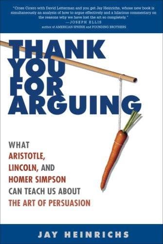 Tapa de Thank You for Arguing