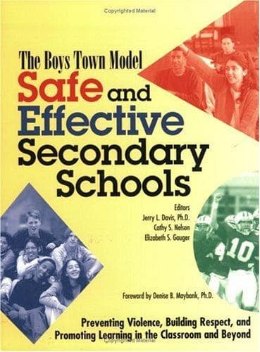 Tapa de Safe and effective secondary schools