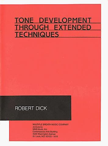 Tapa de Tone Development Through Extented Techniques