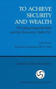 Tapa de To Achieve Security and Wealth