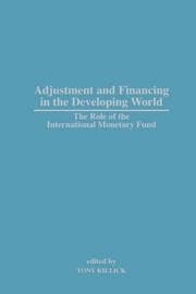 Tapa de Adjustment and Financing in the Developing World