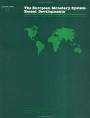 Tapa de The European monetary system