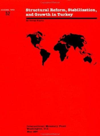 Tapa de Structural reform, stabilization, and growth in Turkey