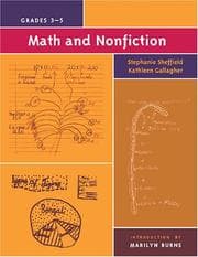 Tapa de Math and nonfiction