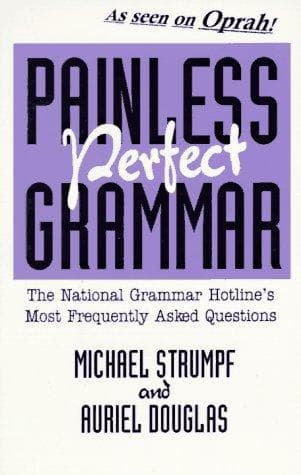 Tapa de Painless, Perfect Grammar