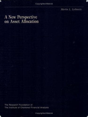 Tapa de A new perspective on asset allocation