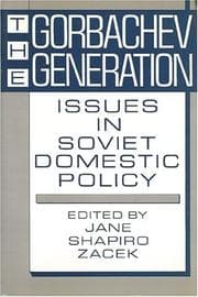 Tapa de The Gorbachev Generation