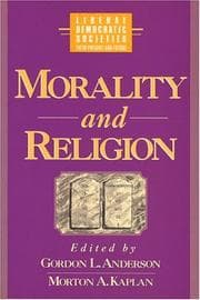Tapa de Morality and religion in liberal democratic societies