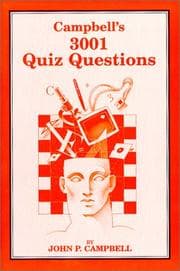Tapa de Campbell's 3001 Quiz Questions