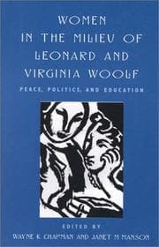 Tapa de Women in the milieu of Leonard and Virginia Woolf : peace, politics, and education
