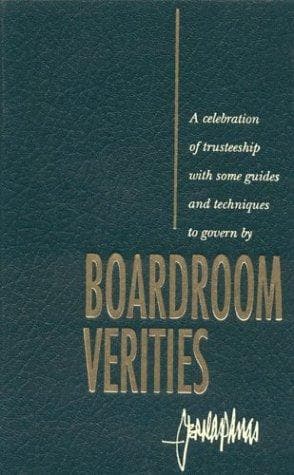 Tapa de Boardroom Verities