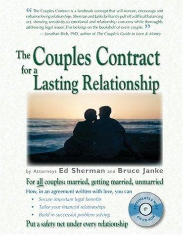 Tapa de The Couples Contract for a Lasting Relationship