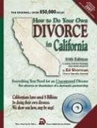 Tapa de How to Do Your Own Divorce in California