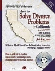 Tapa de How to Solve Divorce Problems in California: What to Do if Your Case Is Not Going Smoothly