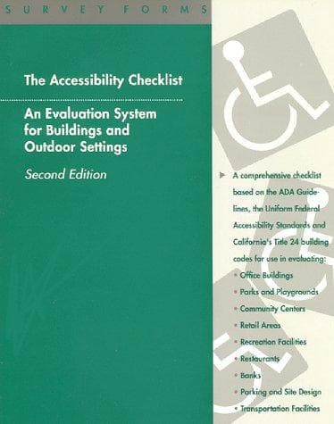 Tapa de The accessibility checklist