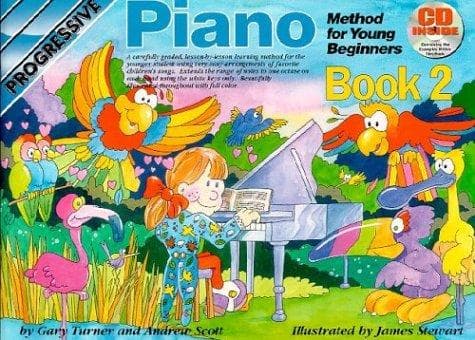 Tapa de Progressive Piano Method for Young Beginners Book 2