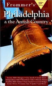 Tapa de Frommer's Philadelphia and the Amish Country