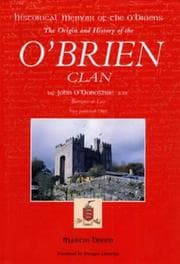 Tapa de Historical memoir of the O'Briens