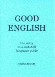 Tapa de Good English