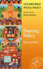Tapa de Housing Policy (Gildredge Social Policy S.)