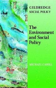 Tapa de The environment and social policy
