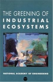 Tapa de The greening of industrial ecosystems