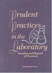 Tapa de Prudent practices in the laboratory